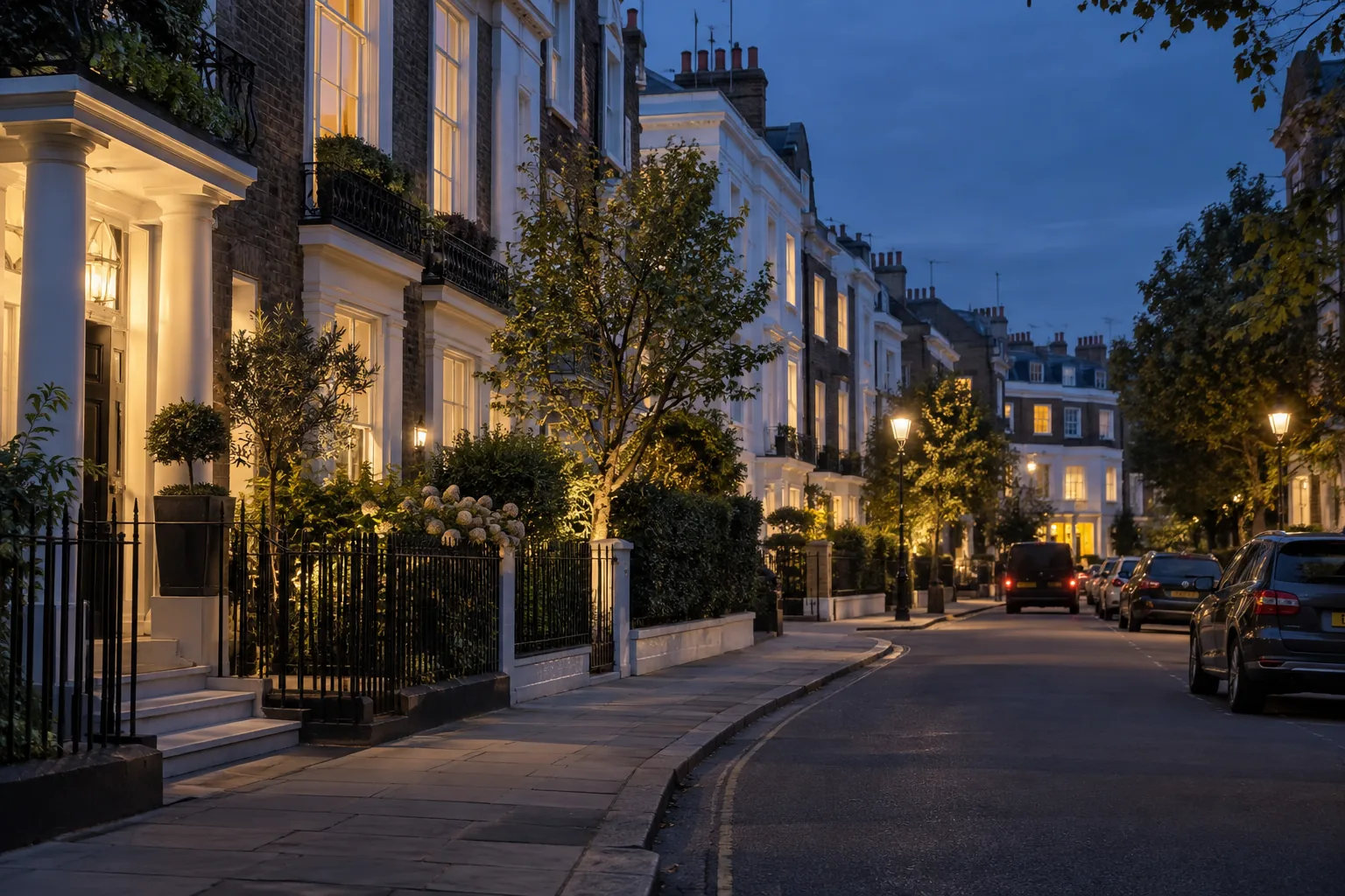 London residential street